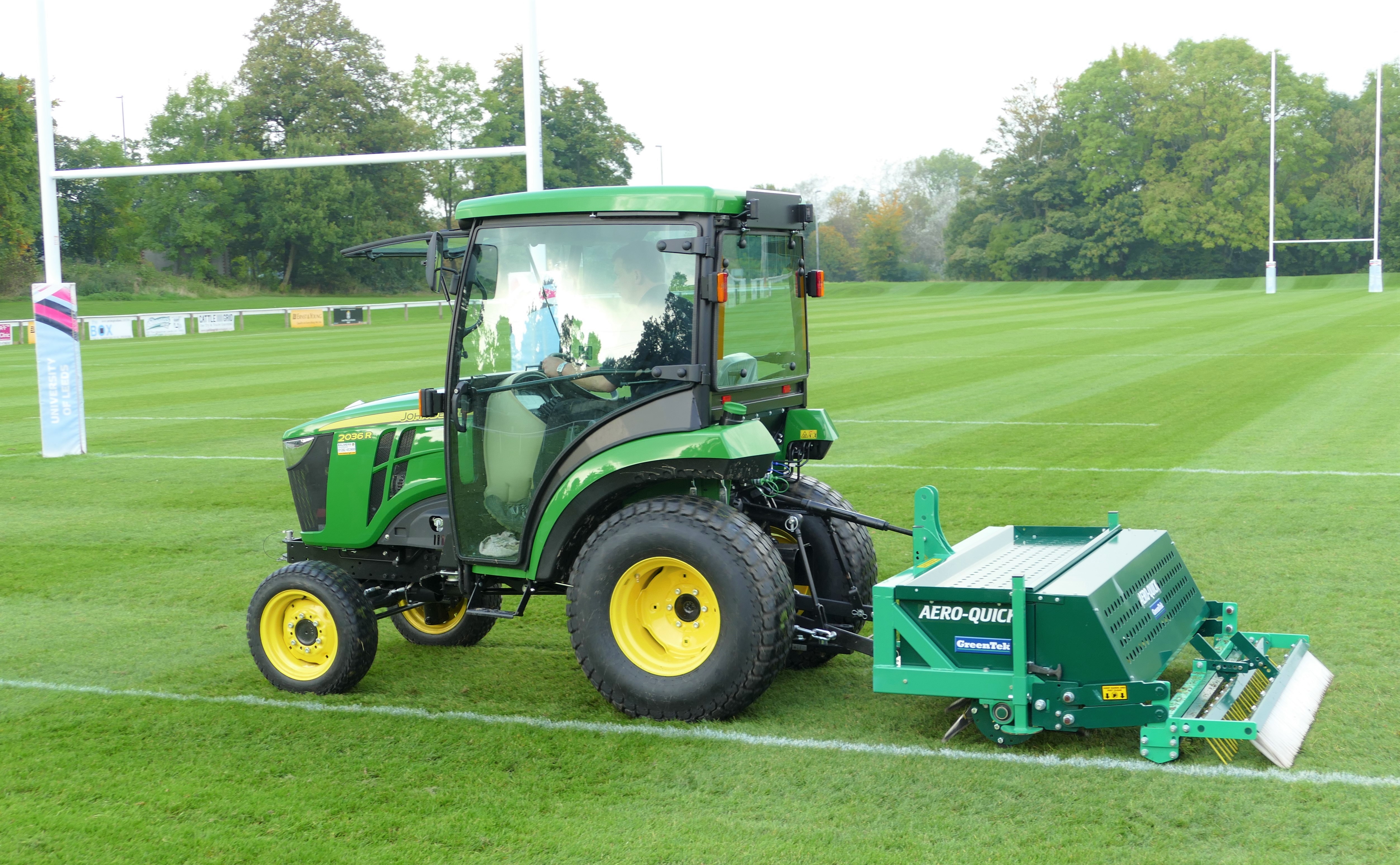 Golf Course Aeration 